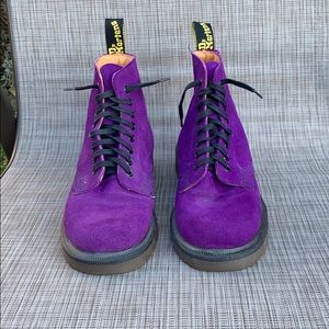 Purple 7 lace Dr. Martens size 5.5